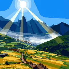 Retro Pixel style preview